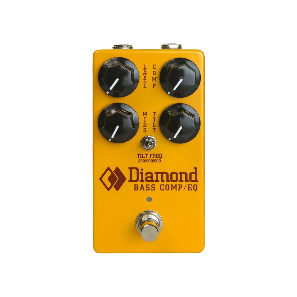 Diamond Pedals Bass COMP/EQ - Optical Bass Compressor and Tilt EQ Pedal