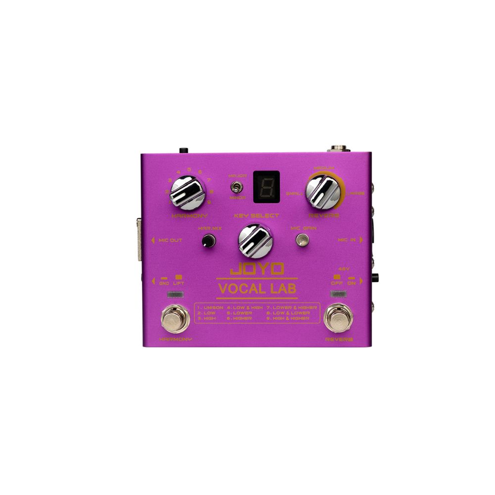 Joyo R-16 Vocal Lab Vocal Processor Front