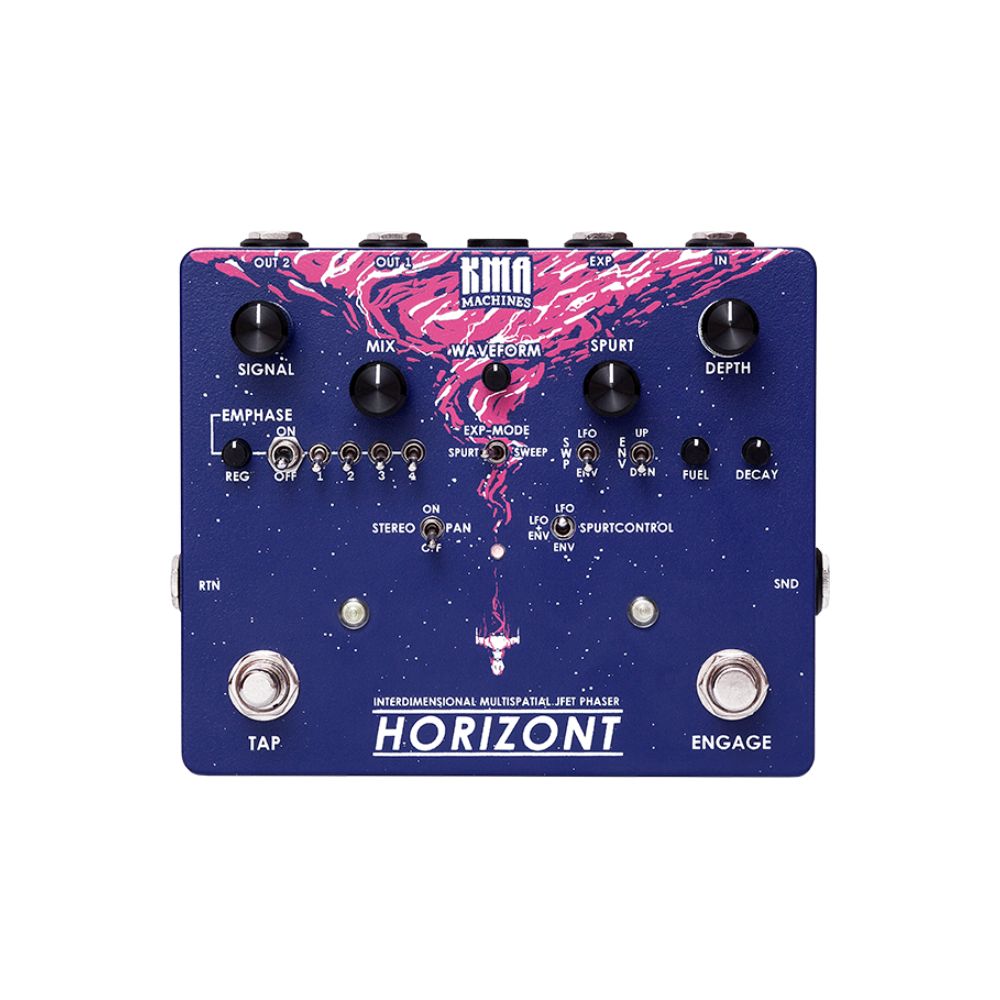 KMA Machines Horizont Interdimensional Multispatial Stereo Phaser Pedal