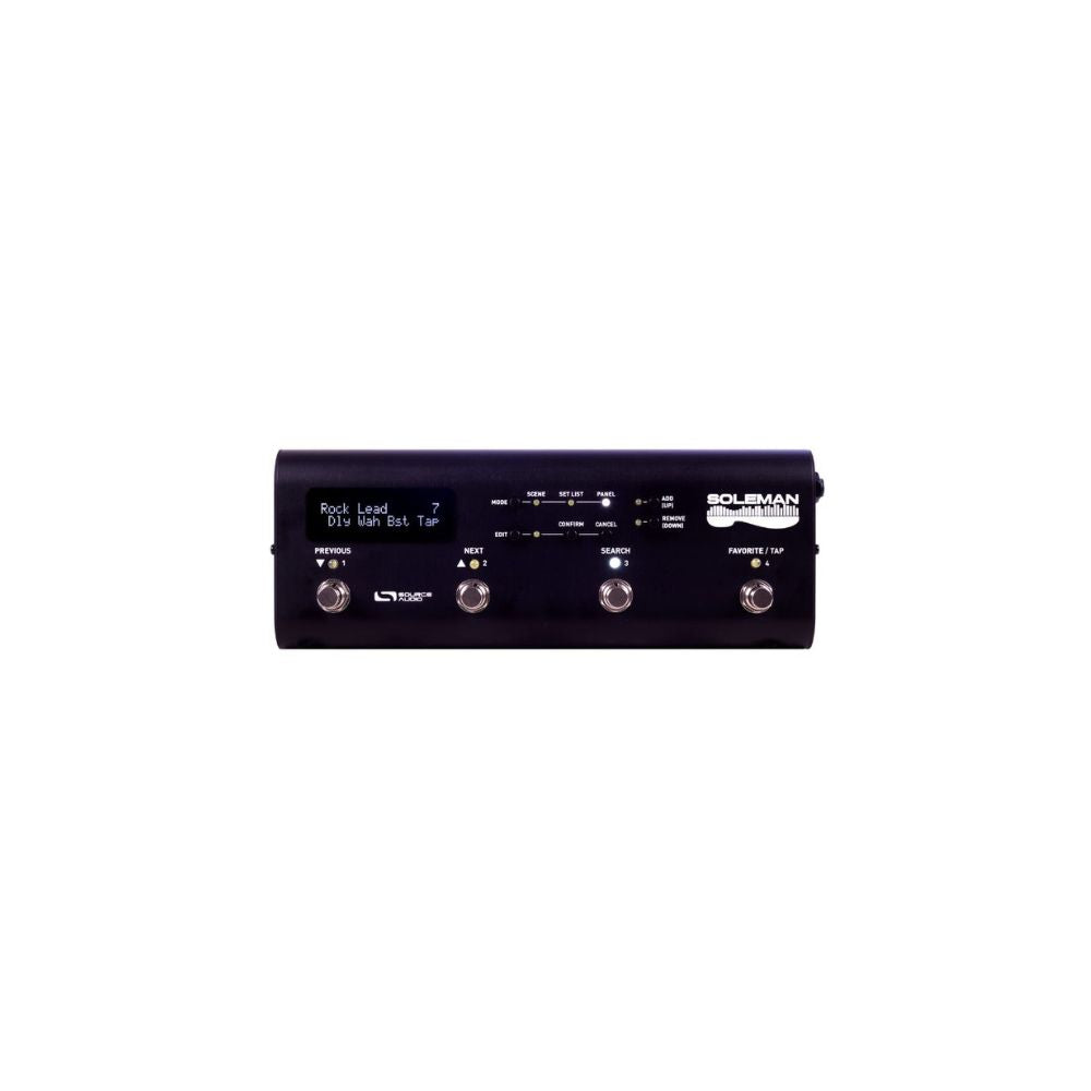 Source Audio SoleMan MIDI Foot Controller Front
