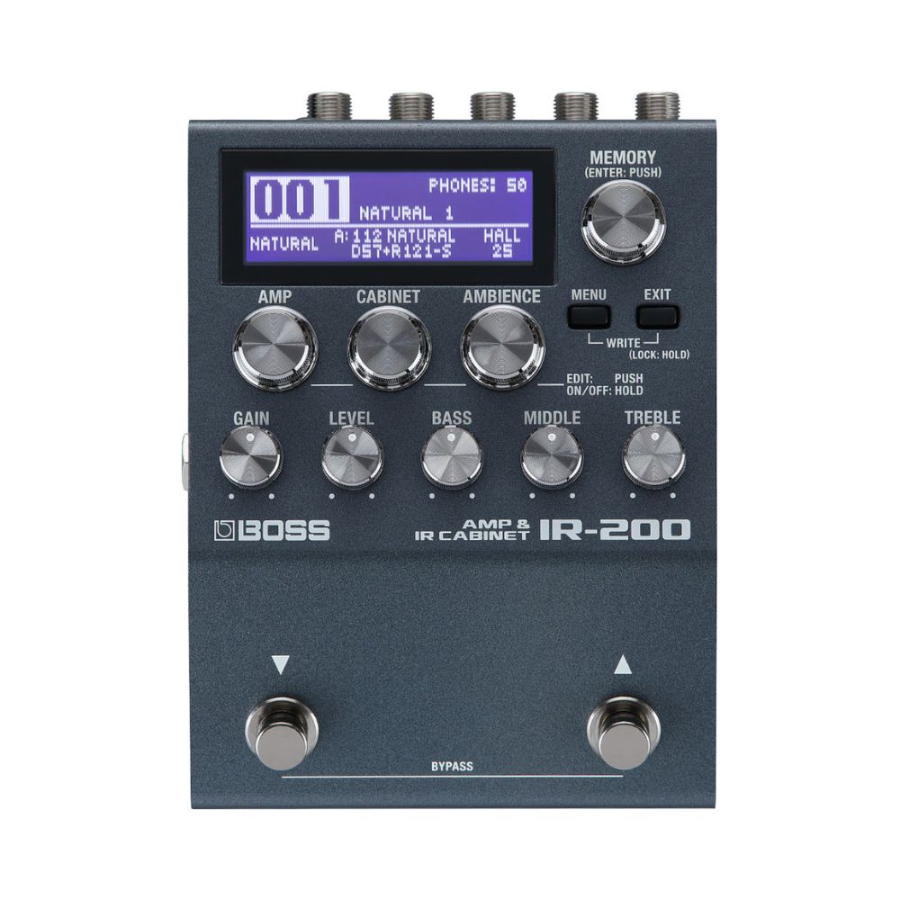 Boss IR-200 Amp And IR Cabinet Pedal
