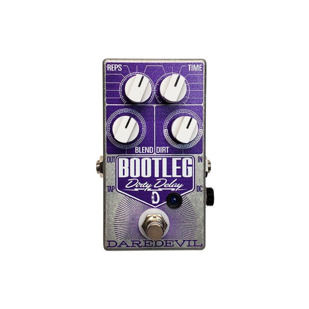 Daredevil Bootleg V2 Dirty Delay Pedal Front