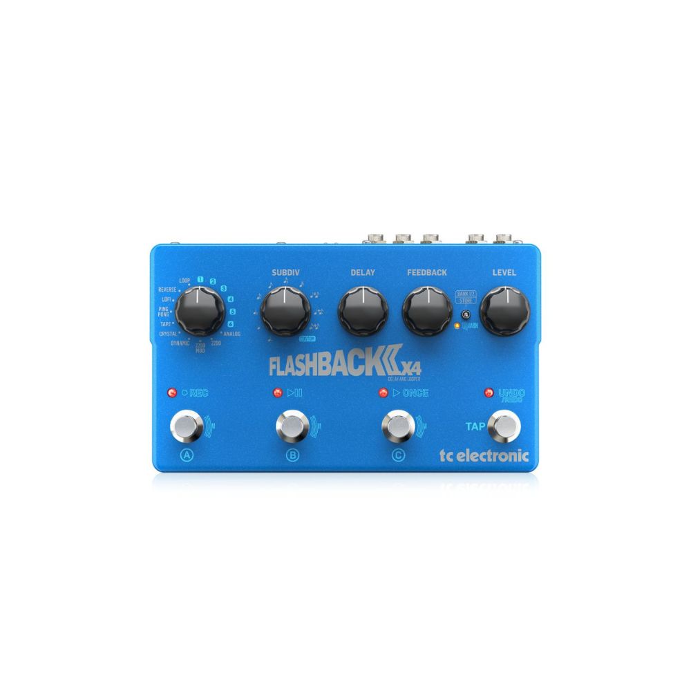 flashback pedal TC Electronic Flashback 2 X4 Delay & Looper Pedal – Stompbox.in
