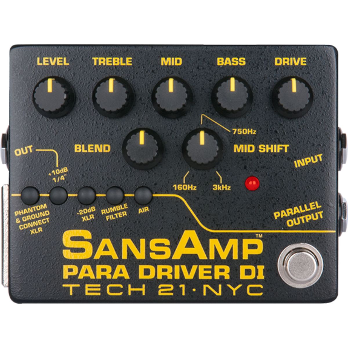 Tech 21 SansAmp Para Driver DI V2 Preamp with Para EQ