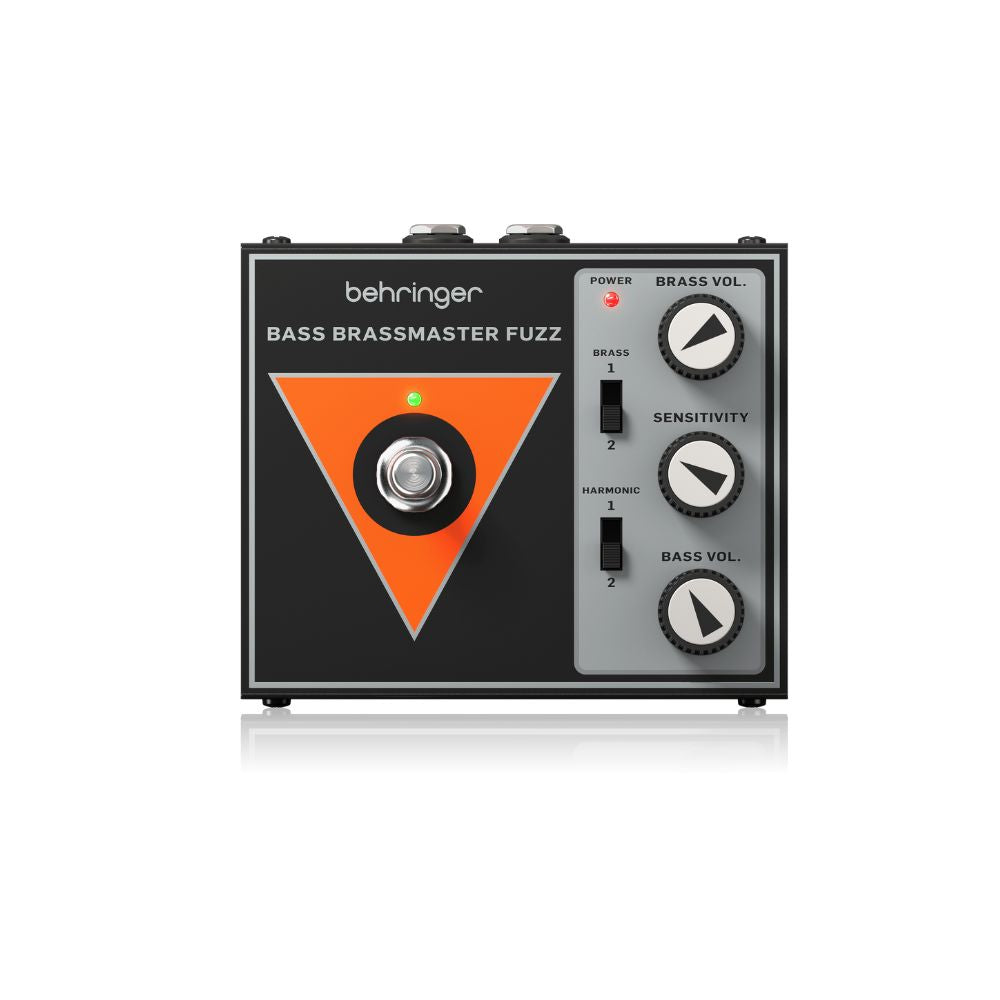 brass master pedal Behringer Bass Brassmaster Fuzz Vintage 72' Octave Bass Fuzz Pedal – Stompbox.in
