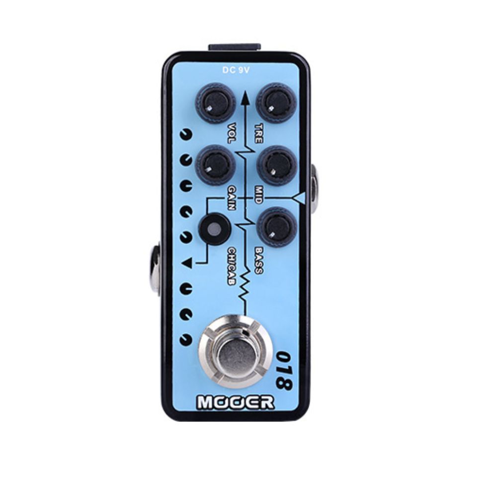 Mooer Micro Preamp 018 Custom 100 Pedal (Based on CAE OD-100)
