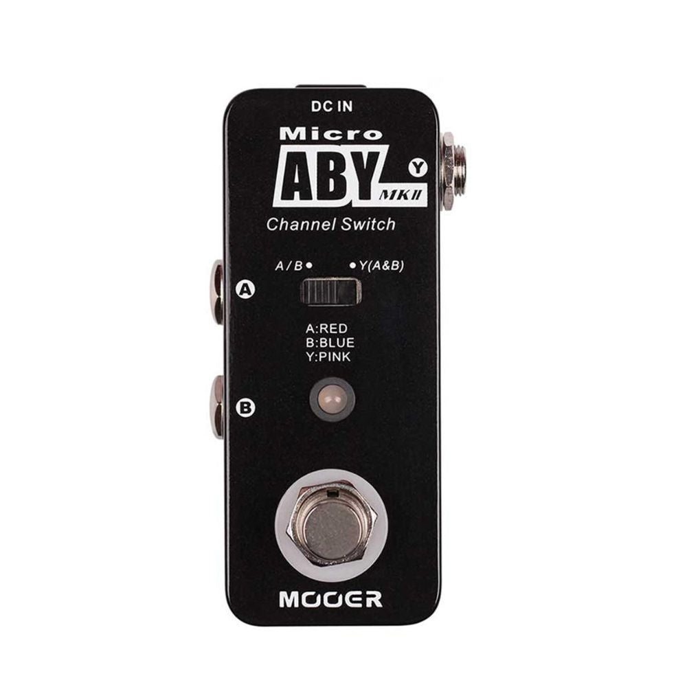 aby pedal Mooer ABY MKII Switcher Pedal – Stompbox.in