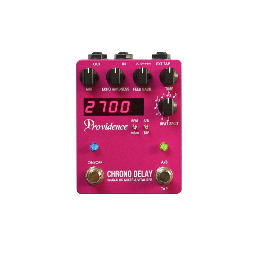 delay pedal with bpm Providence Chrono Delay DLY-4 Delay Pedal – Stompbox.in