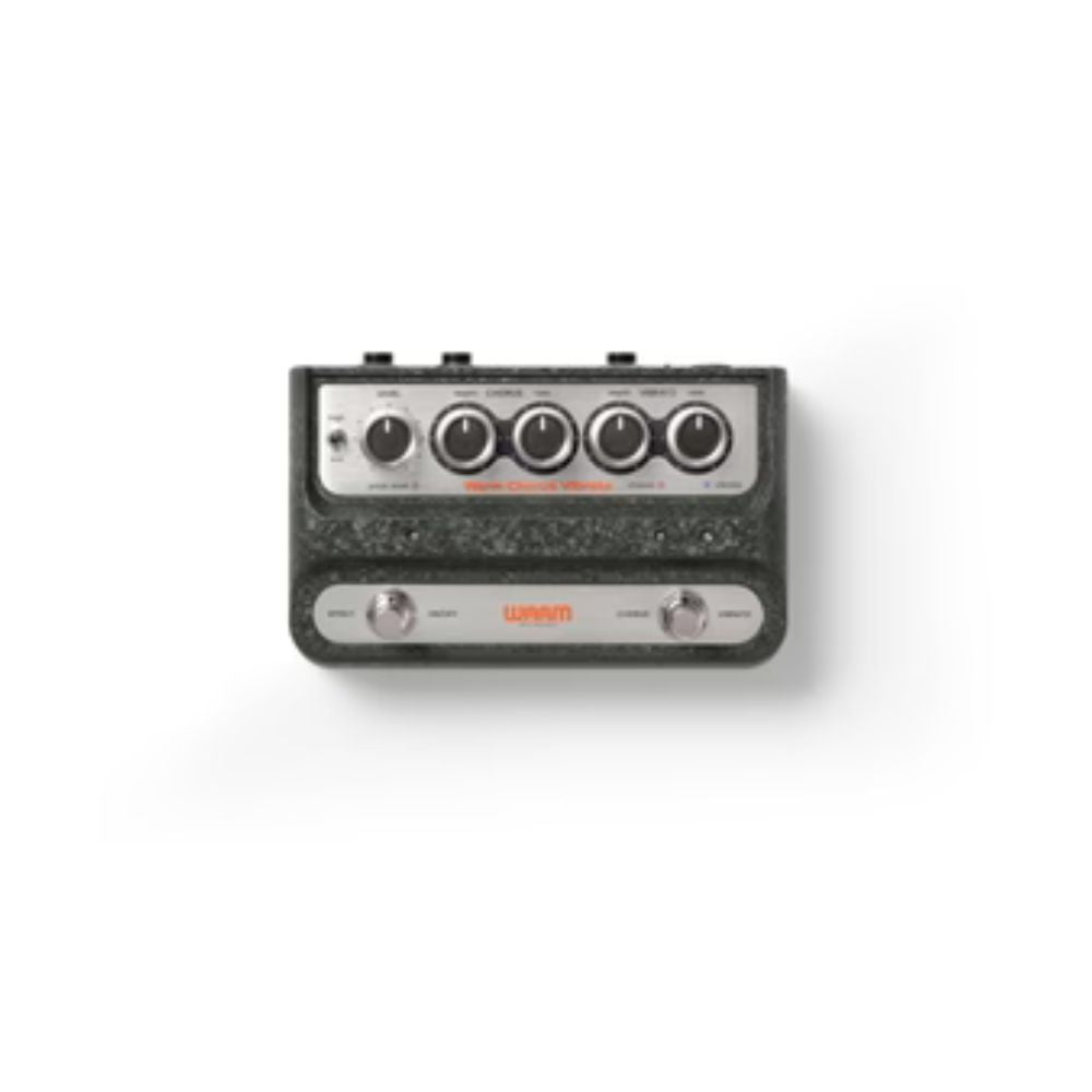 Warm Audio WA-C1 Stereo Chorus & Vibrato Pedal With Depth & Rate Controls Pedal Front