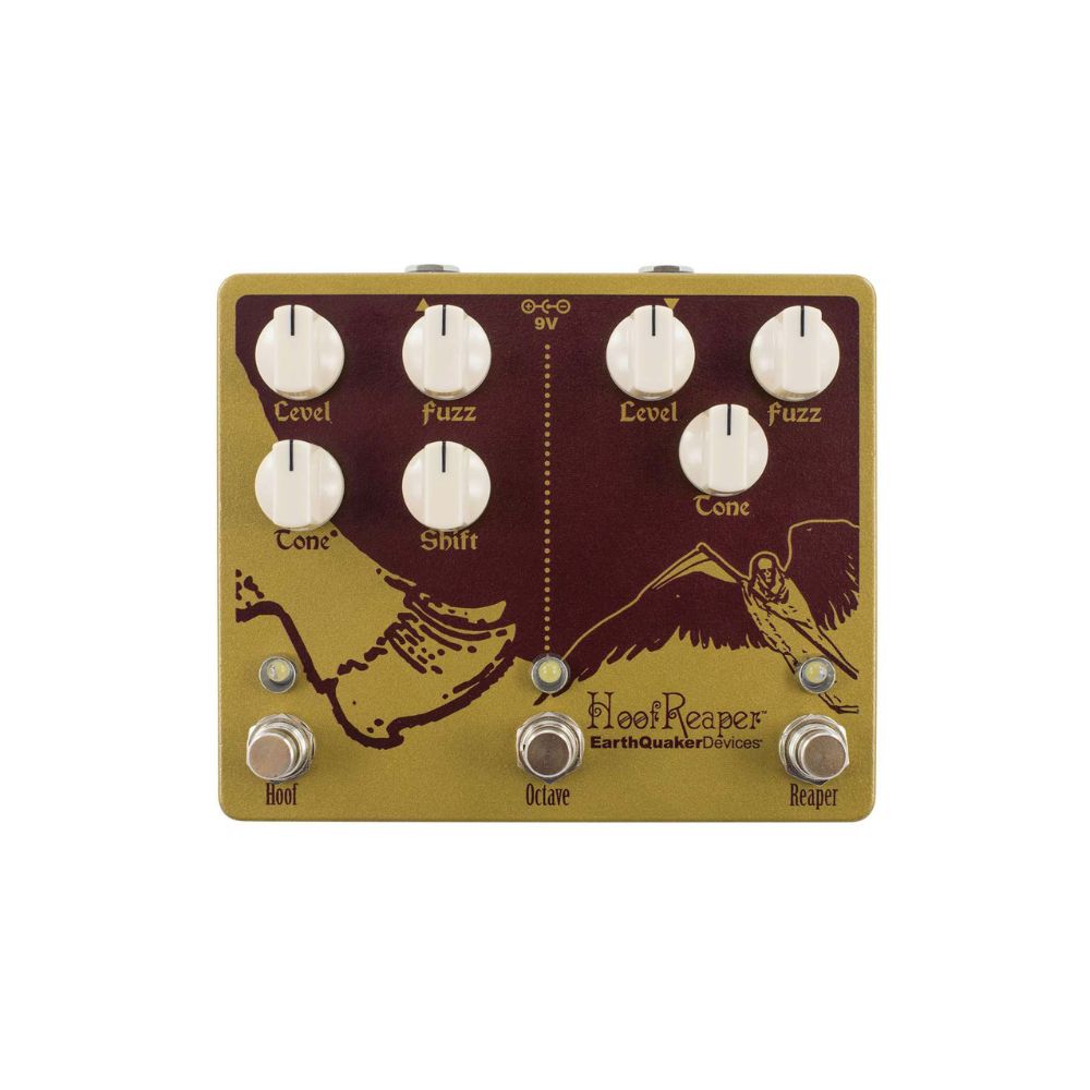 earthquaker devices hoof reaper v2 dual fuzz pedal EarthQuaker Devices Hoof Reaper Double Fuzz with Octave Up Pedal – Stompbox.in