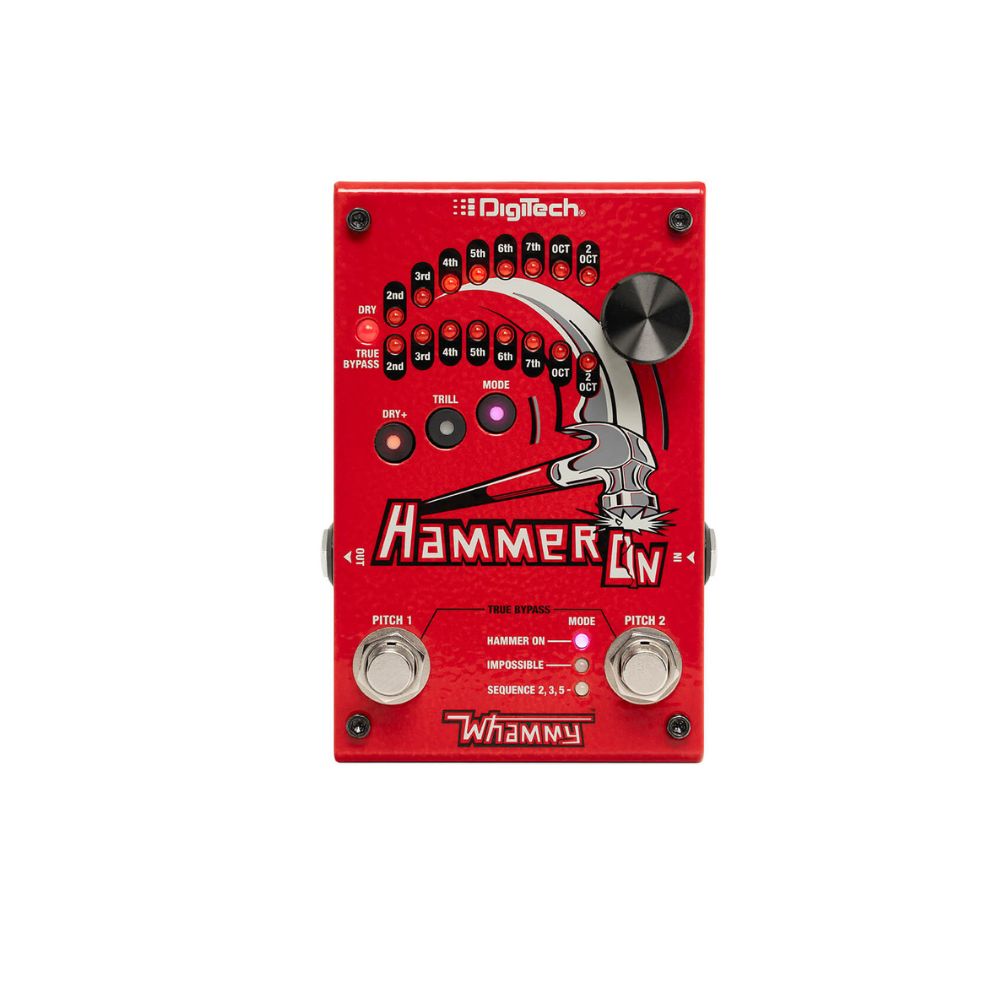 DigiTech Hammer On Instantaneous Pitch-shifter Pedal Front