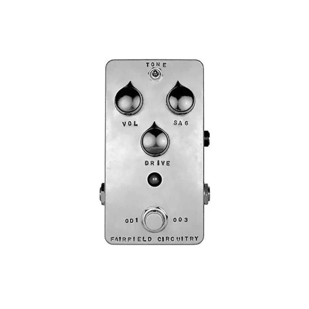 Fairfield Circuitry The Barbershop Millenium Overdrive Guitar Pedal Front