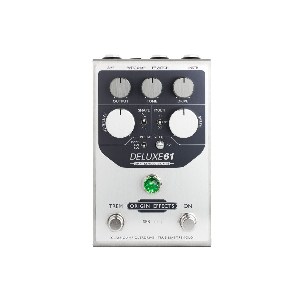 Origin Effects Deluxe 61 Amp Tremolo & Drive Pedal