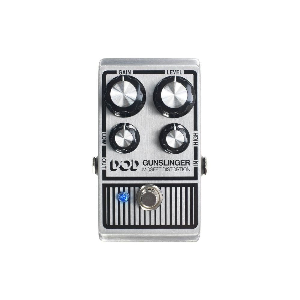 DigiTech DOD Mosfet Distortion Gunslinger Pedal Front