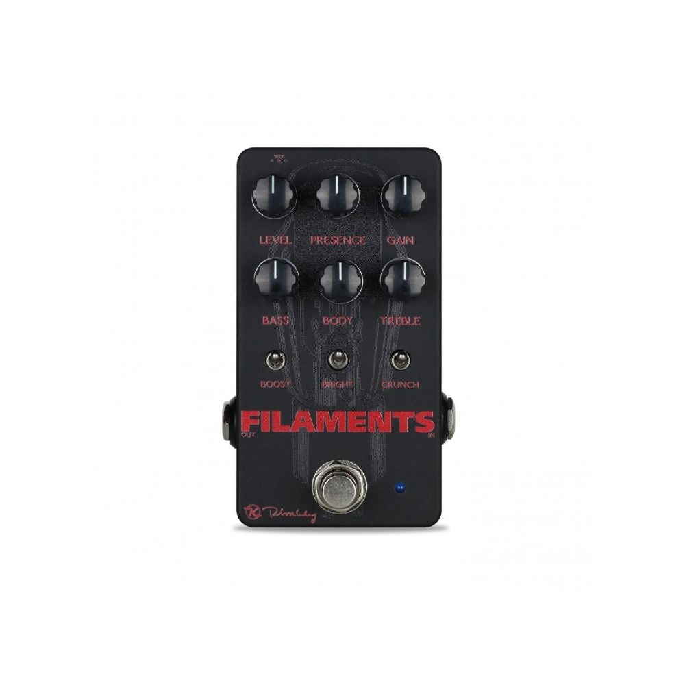 Keeley Electronics Filaments High Gain Distortion Pedal Front