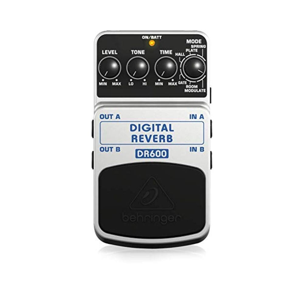 Behringer DR600 Digital Stereo Reverb Effects Pedal