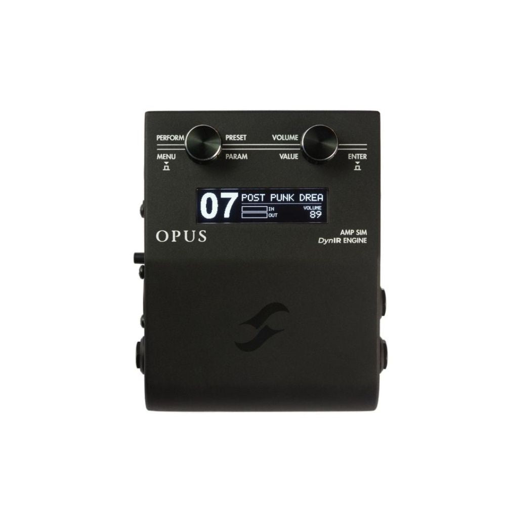 Two Notes Opus DI, Amp &amp; Cab Sim Pedal Front