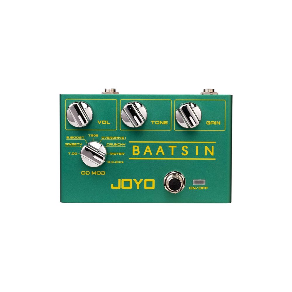 Joyo R-11 Baatsin 8 Mode Overdrive Pedal Front
