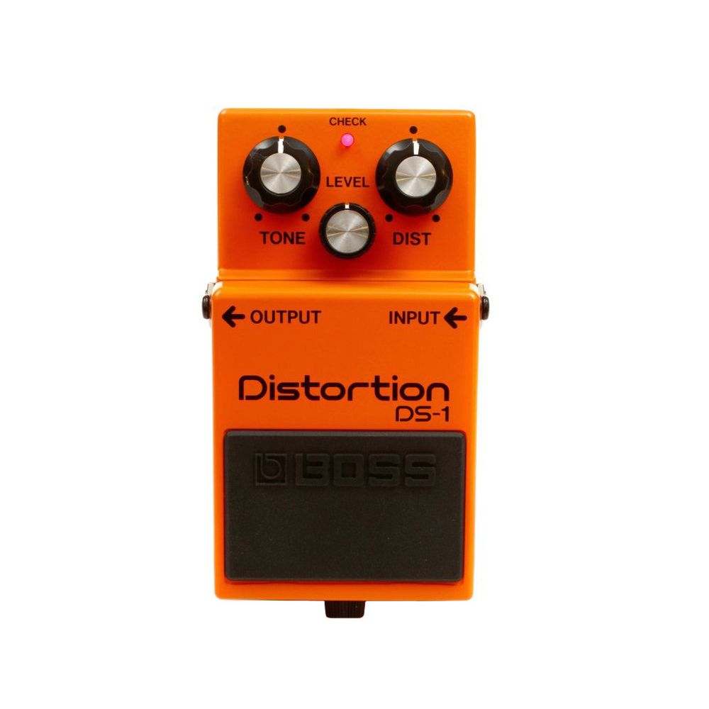 Boss DS-1 Distortion Pedal.