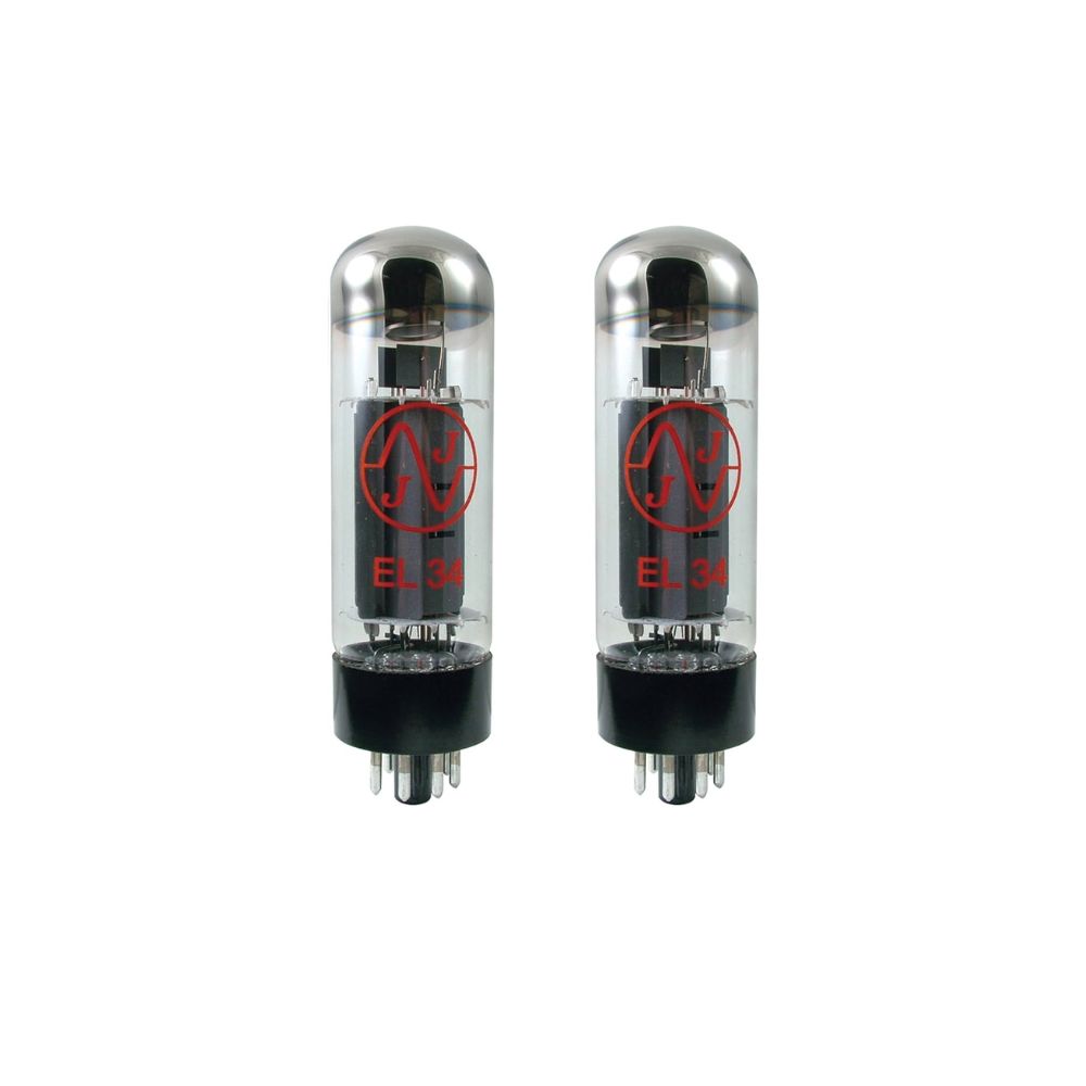 JJ Electronic EL34 Matched Pair Vacuum Tubes