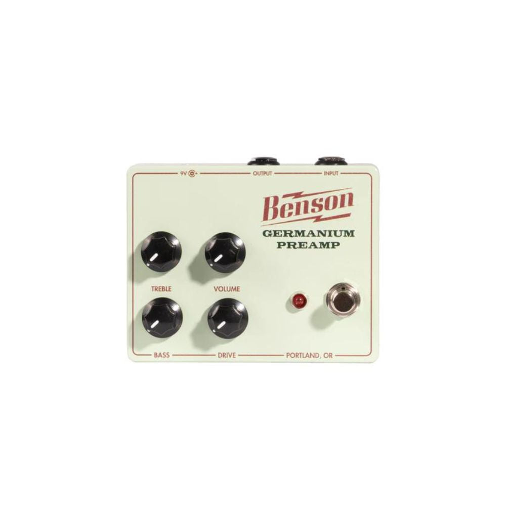 Benson Germanium Preamp Effect Pedal Front