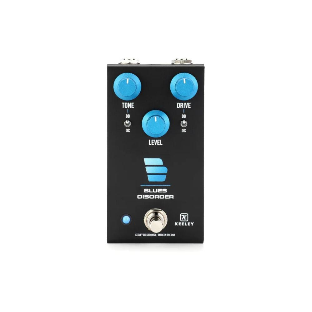 Keeley Electronics Blues Disorder Overdrive Pedal Front