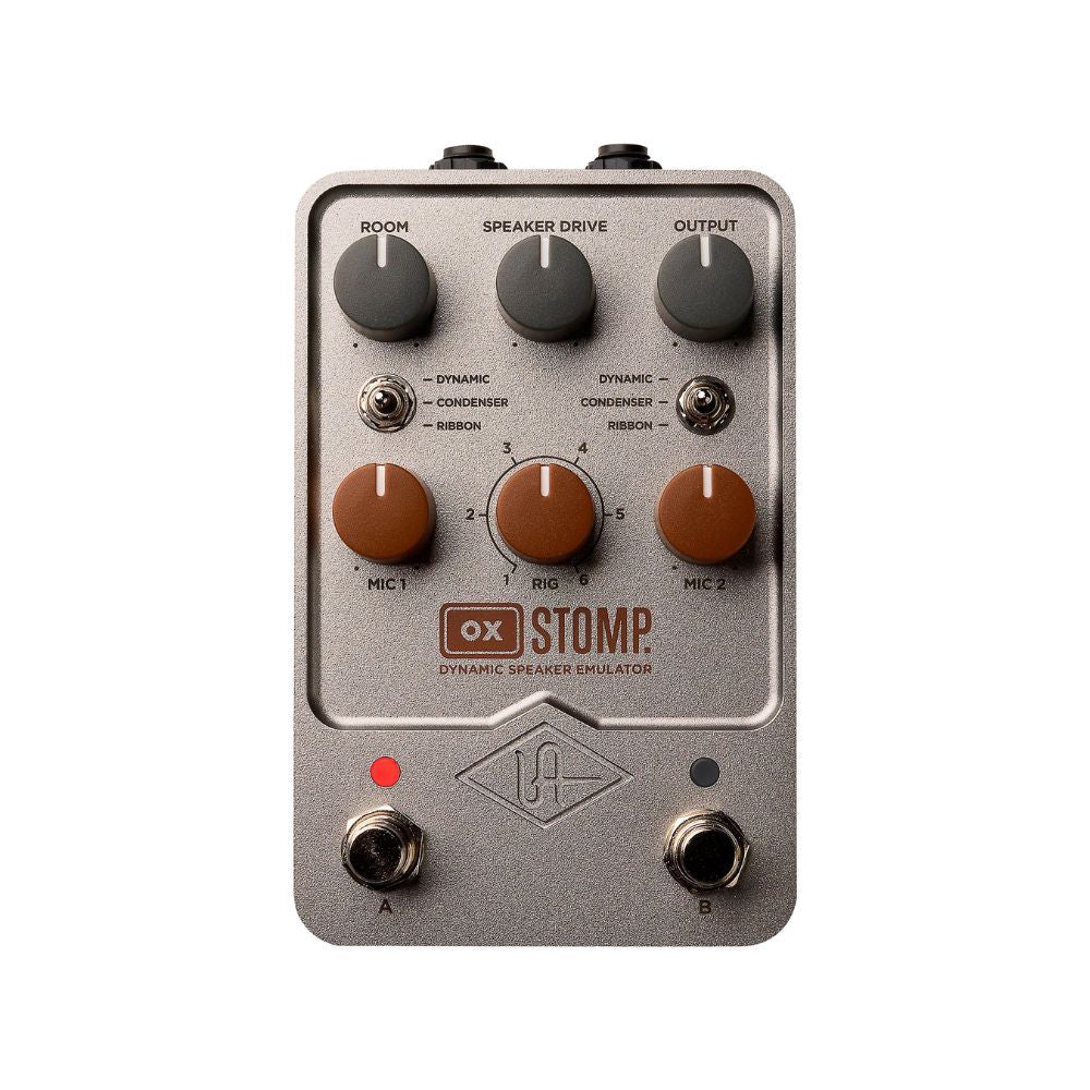 Universal Audio UAFX OX Stomp Dynamic Speaker Emulator Effect Pedal