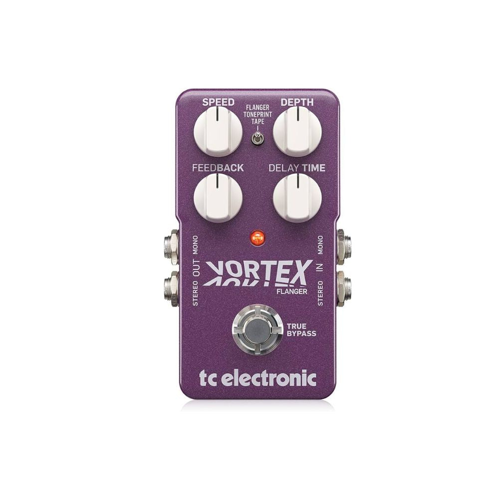 TC Electronic Vortex Flanger Pedal Front