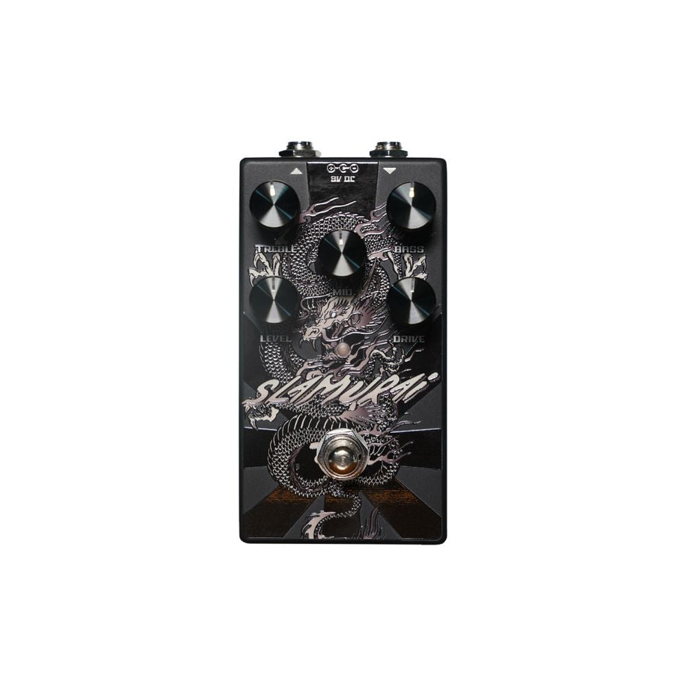 Allpedal Slamurai® Overdrive - Parlor Edition mp-Like Overdrive & 3-Band EQ for Warrior-Grade Tone Front