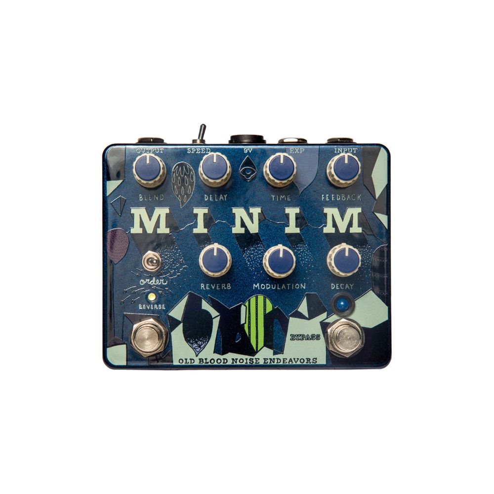 Old Blood Noise Endeavors Minim Reverb Delay and Reverse Pedal