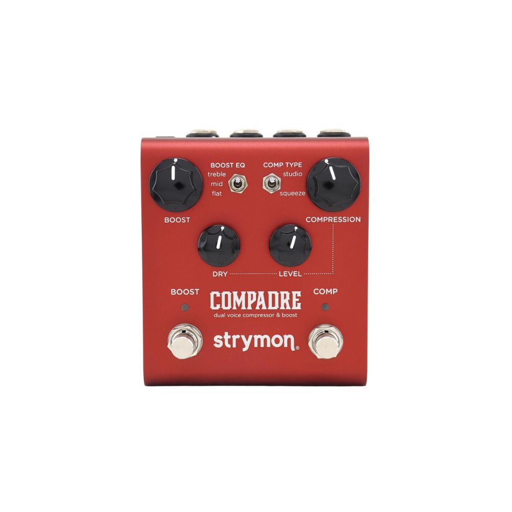 Strymon Compadre Dual Voice Compressor & Boost Pedal Front