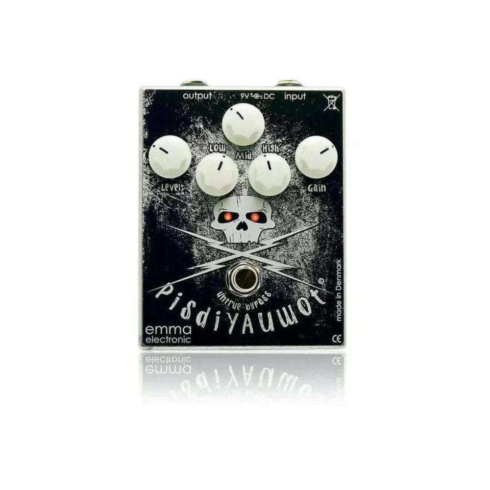 Emma Electronic PisdiYAUwot Metal Distortion Pedal Front