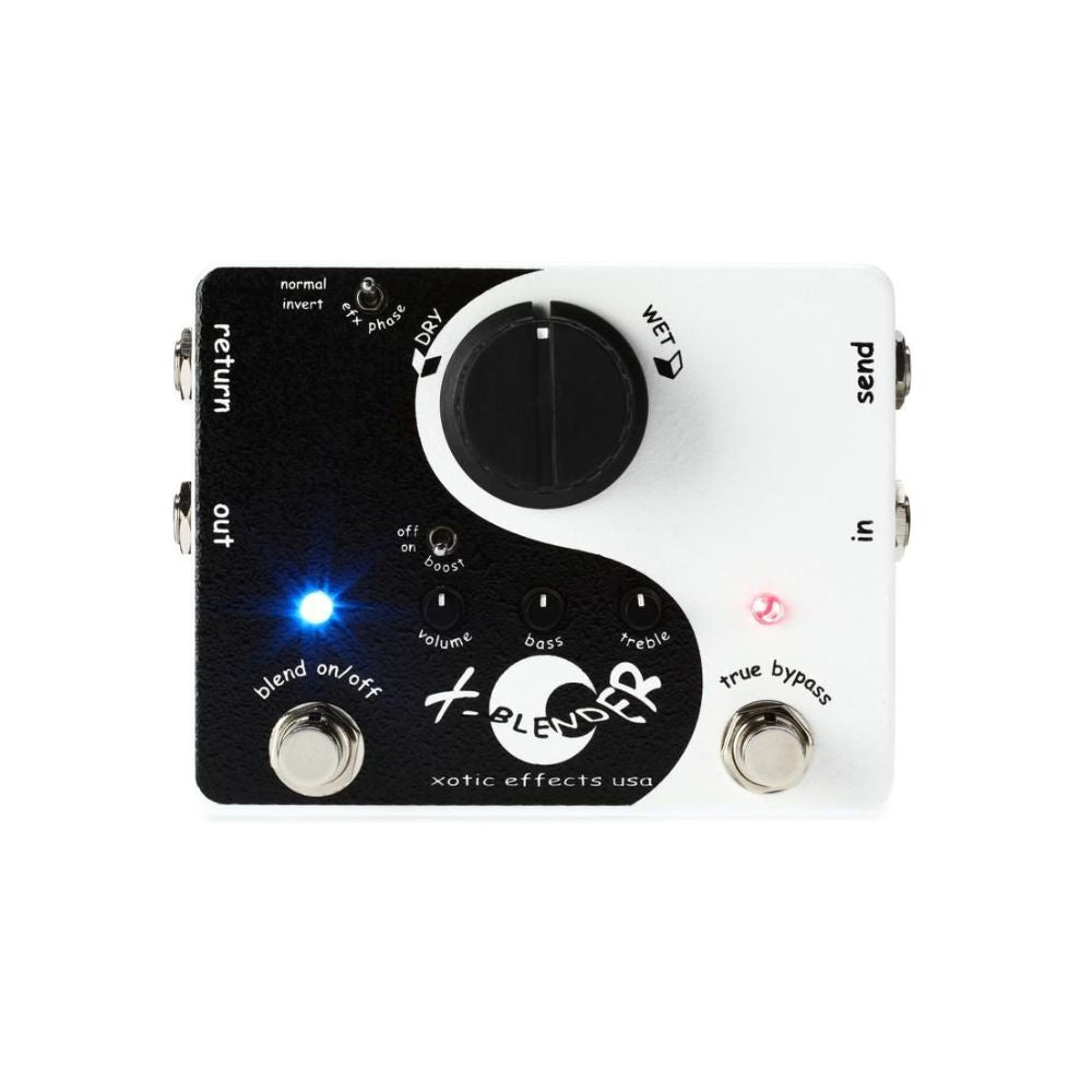 signal blender pedal Xotic Effects X-Blender Wet/Dry Signal Blender Pedal – Stompbox.in
