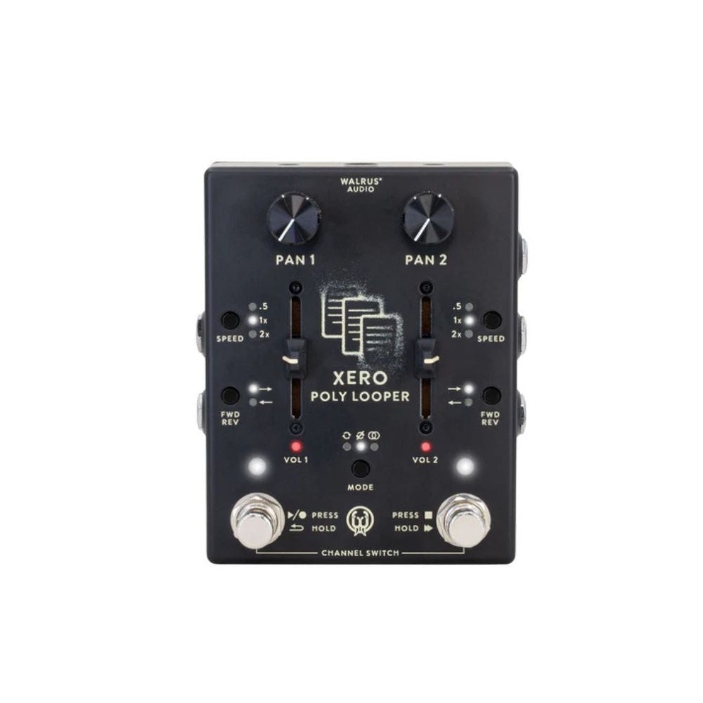 Walrus Audio Xero Polylooper Loop Effect Pedal Front