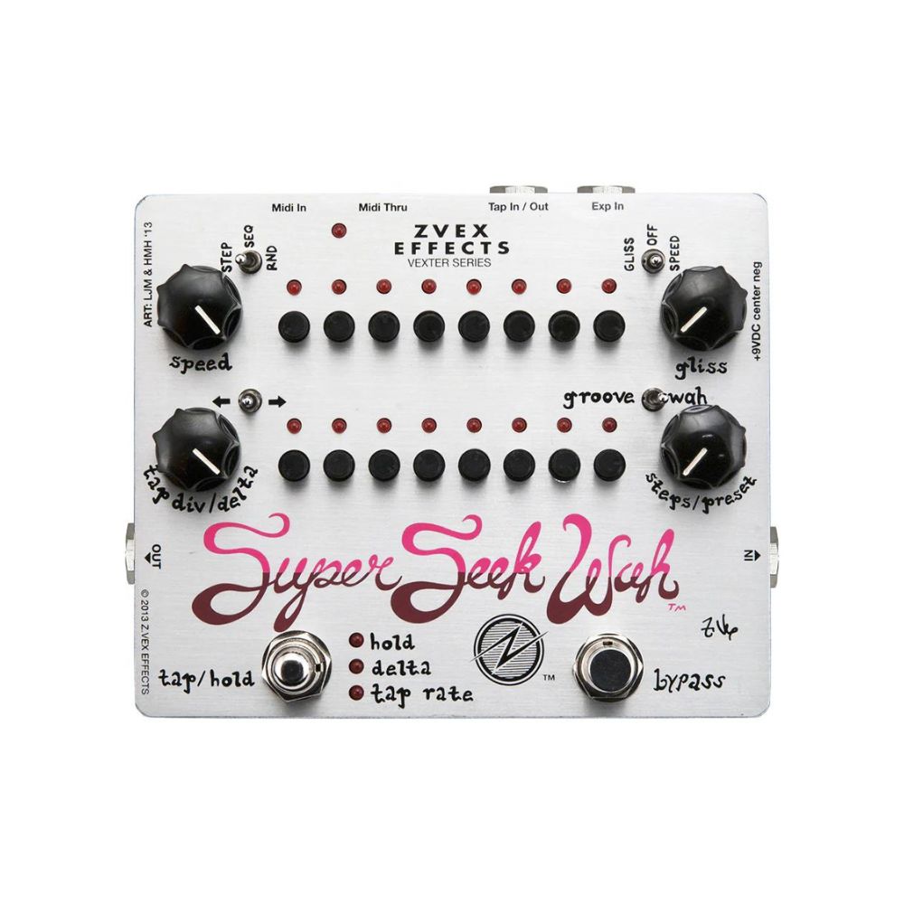 seek wah pedal ZVEX Super Seek Wah Pedal – Stompbox.in