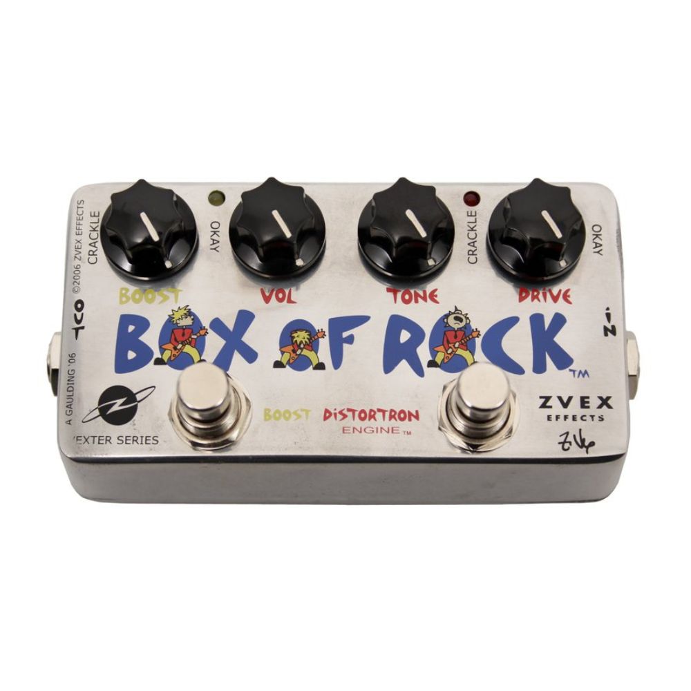 rock pedal ZVEX Vexter Box of Rock Distortion Pedal – Stompbox.in