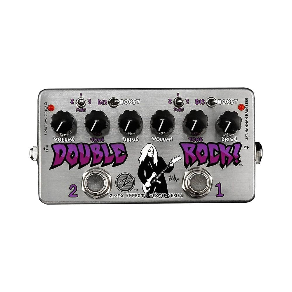 ZVEX Vexter Double Rock Dual Distortion Pedal