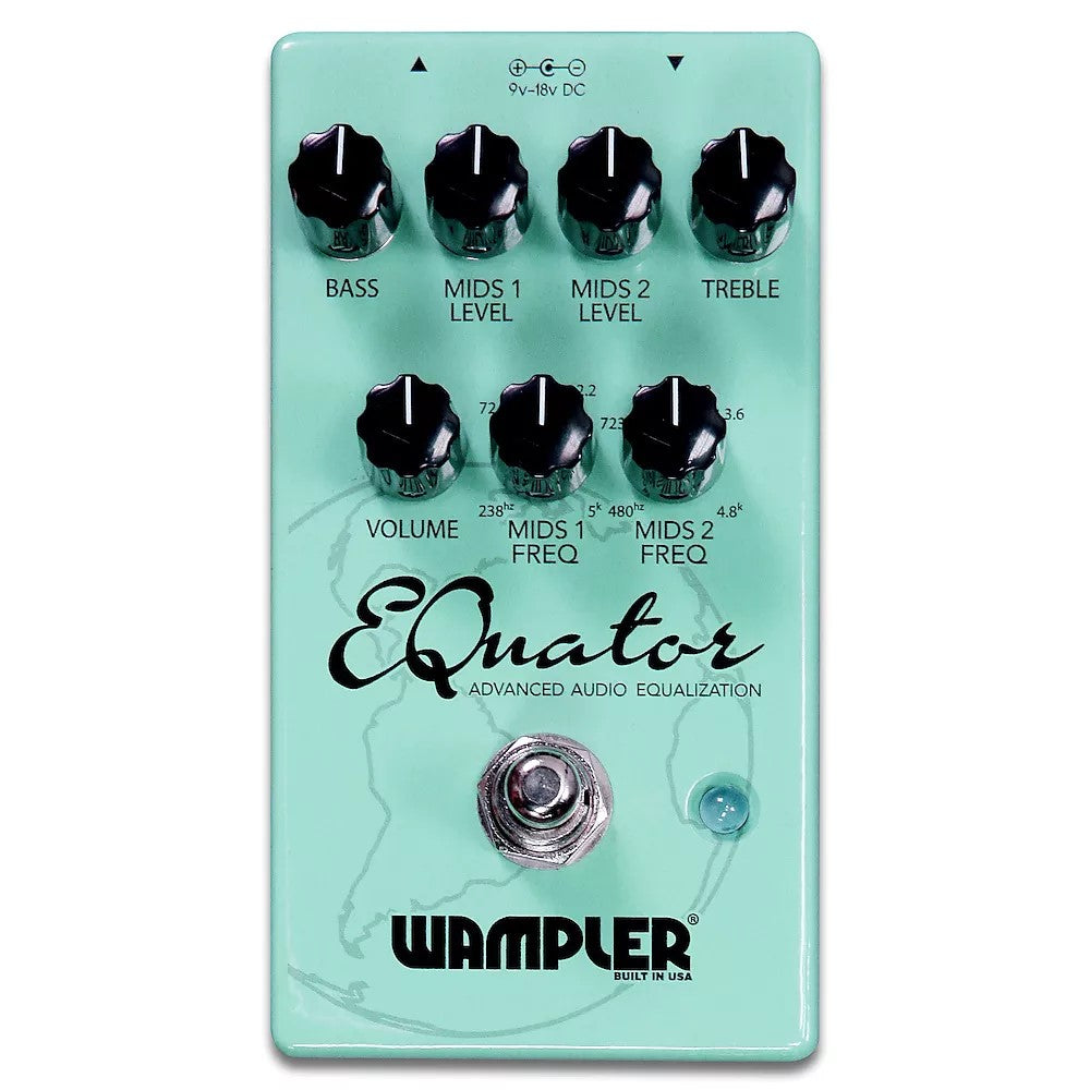 Wampler EQuator Advanced Audio Equalizer Pedal