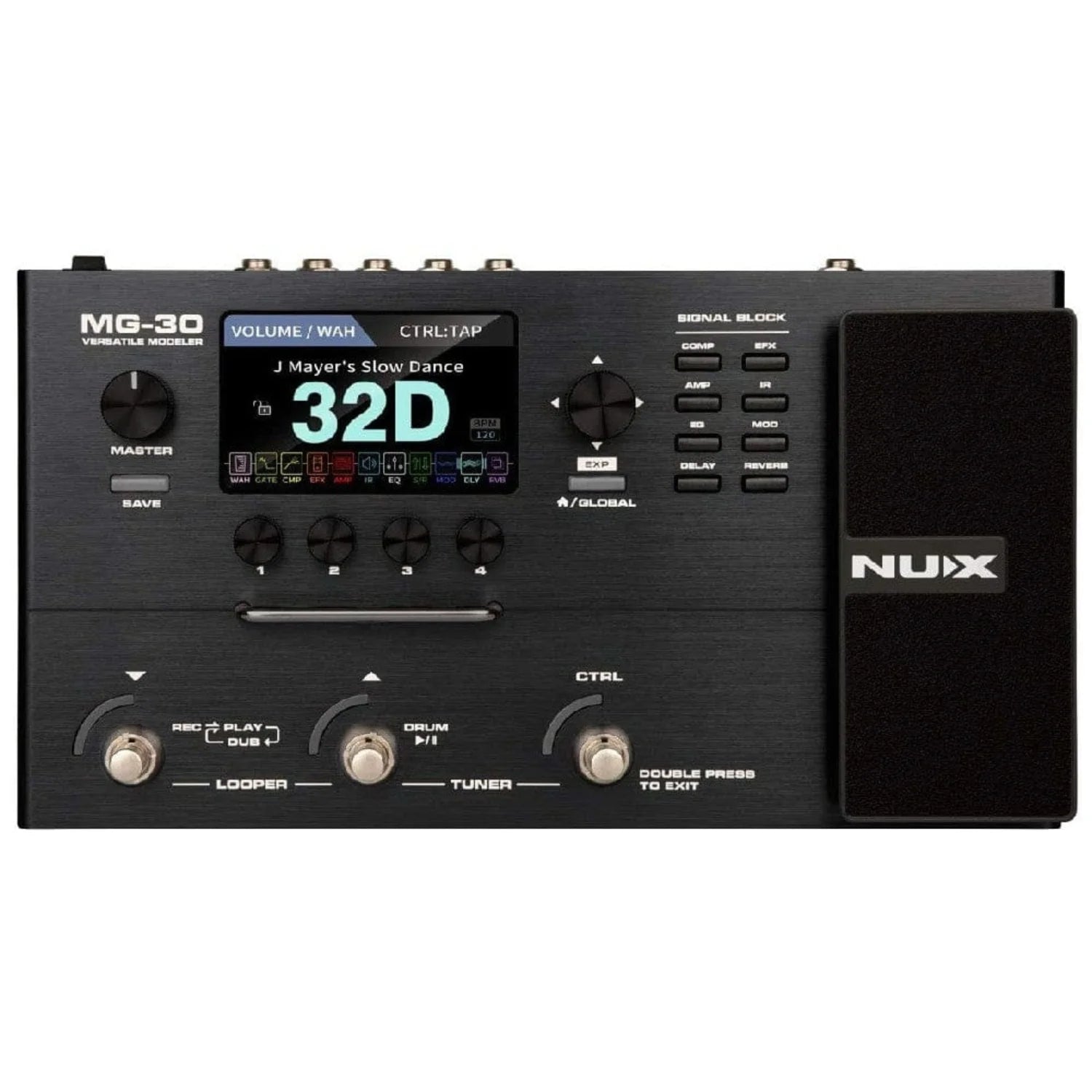 NUX MG-30 Multi-Effects & Amp Modeler – Stompbox.in NUX MG-30 Multi-Effects & Amp Modeler – Stompbox.in