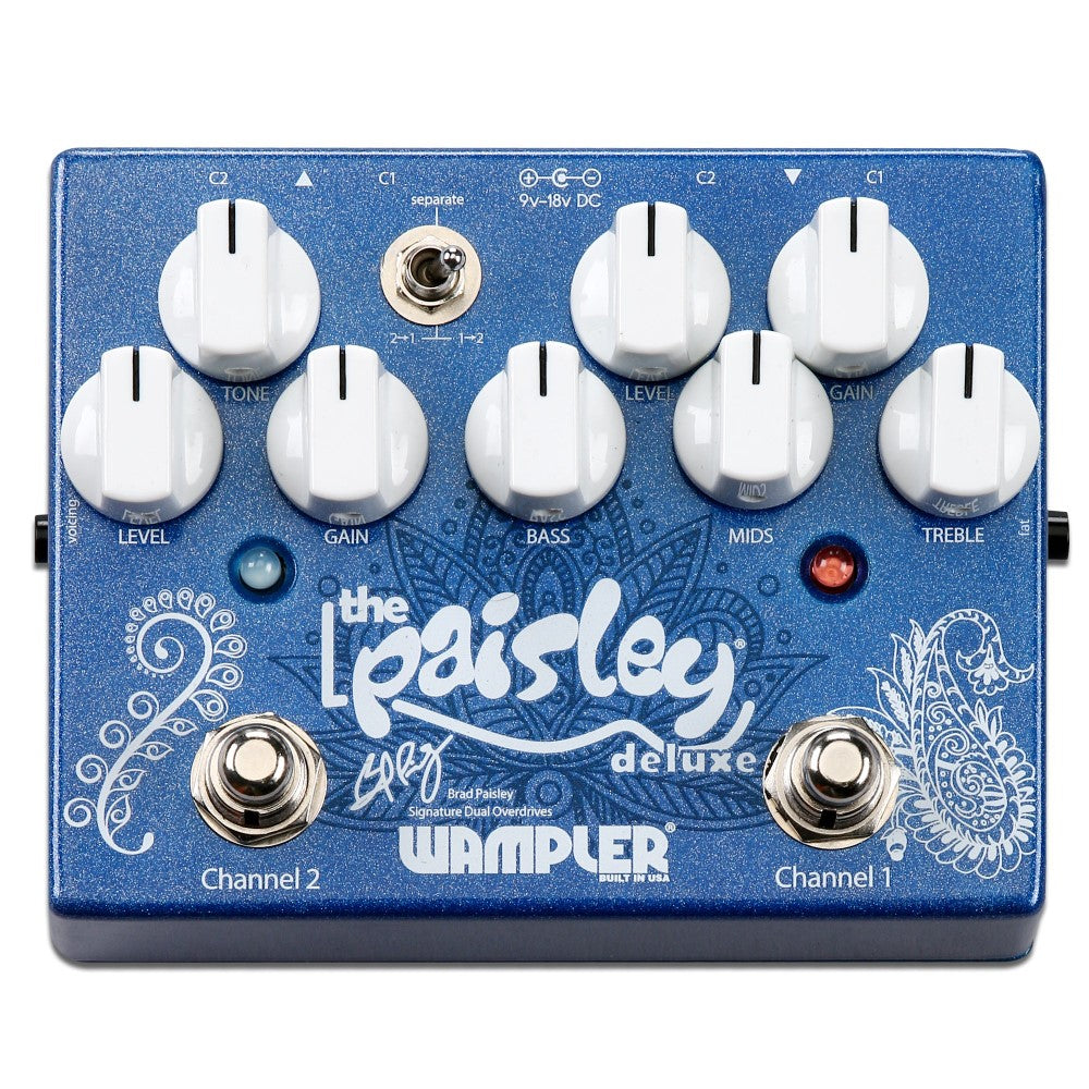 Wampler Paisley Drive Deluxe Overdrive Pedal