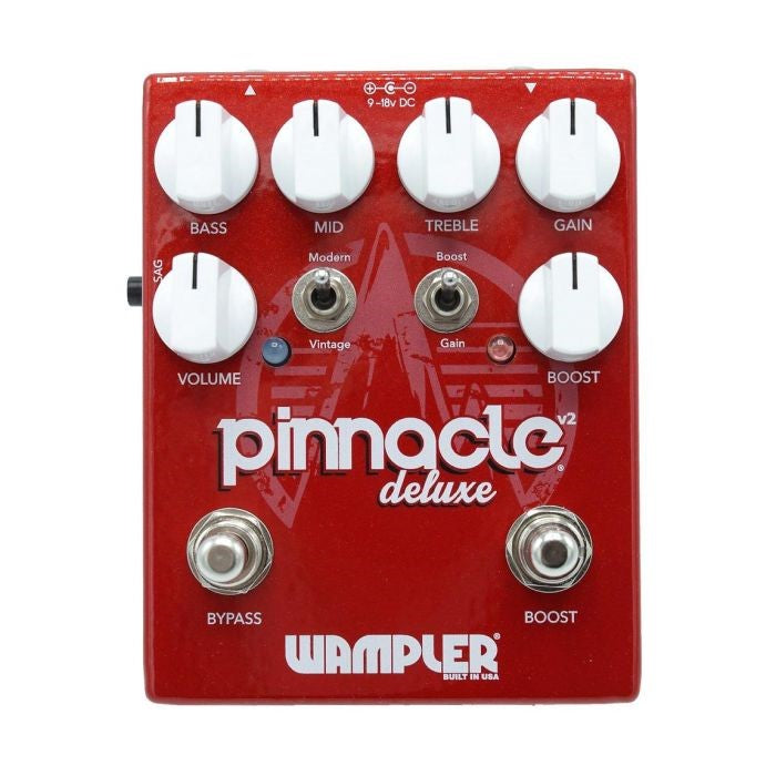 Wampler Pinnacle V2 Deluxe Distortion Pedal