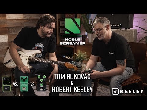Keeley Noble Screamer Overdrive and Boost Effect Pedal