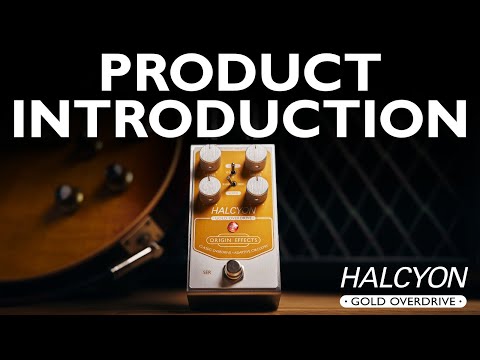 Origin Effects Halcyon Gold Overdrive Effect Pedal