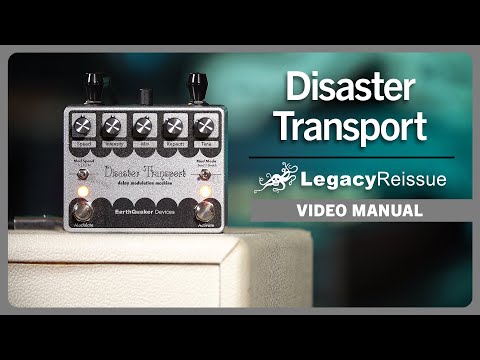 EarthQuaker Devices Limited Edition Disaster Transport Legacy Reissue Modulated Delay Pedal