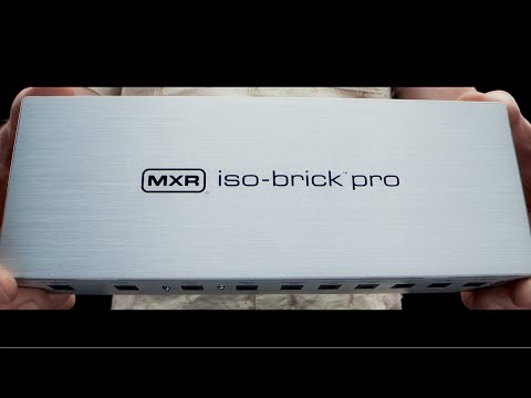 MXR M242 Iso-Brick Pro Guitar Pedal Power Supply with 9 9V Outputs & 18V Link Output