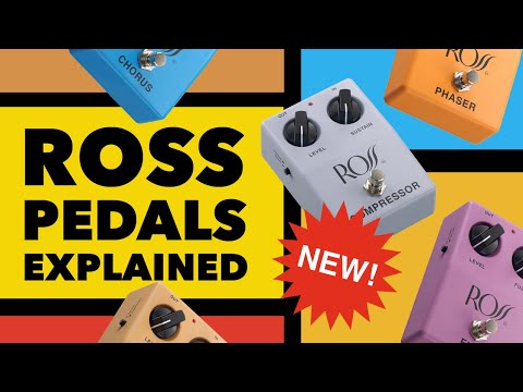 Ross Phaser Guitar Effect Pedal