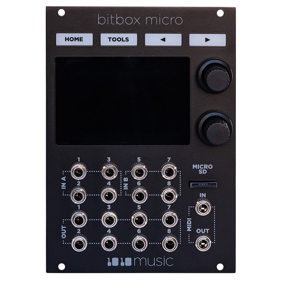 1010music Bitbox Micro Black Edition – Compact Sampling Module