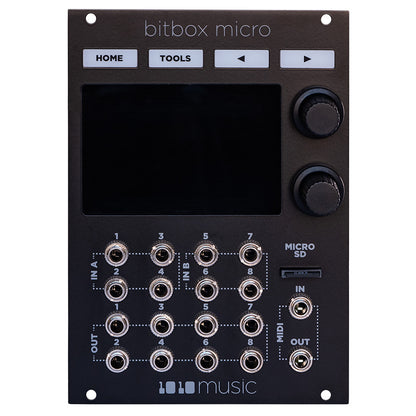 1010music Bitbox Micro Black Edition – Compact Sampling Module