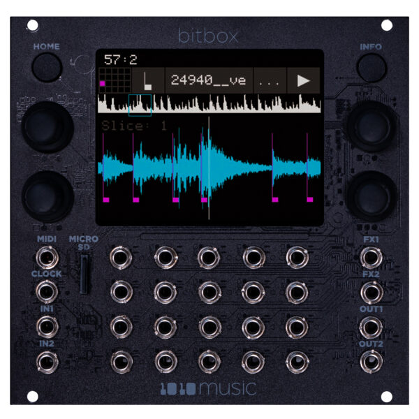 1010music Bitbox mk2 black edition – Intuitive Sampling Module