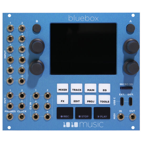 1010music Bluebox Digital Mixer and Recorder Eurorack Edition